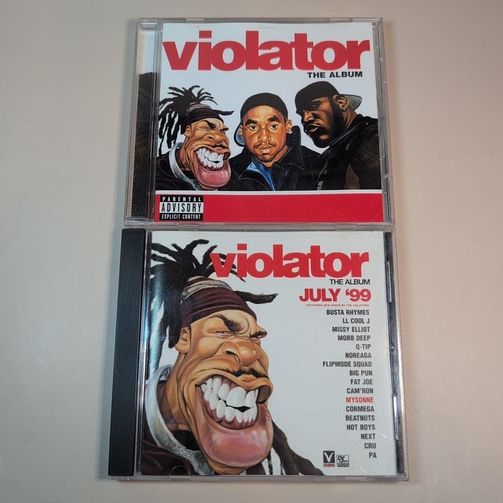 Violator The Album & Violator The Album 99 - 2 CDs Hip Hop Gangsta Hardcore 1999